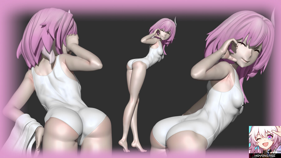 [붕괴: 스타레일] 키레네 수영복 피규어 모델링 (ver. loli 스쿨미즈)_1.jpg