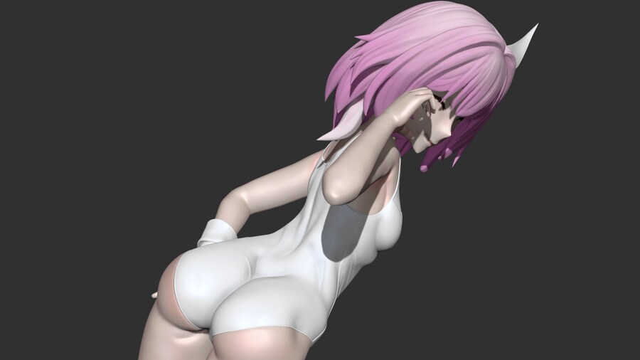 [붕괴: 스타레일] 키레네 수영복 피규어 모델링 (ver. loli 스쿨미즈)_8.png