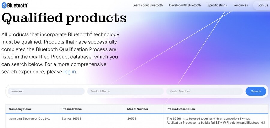 엑시노스 신형 BT 6.1+WiFi 통합칩 S6568 블루투스 인증완료_1.jpg