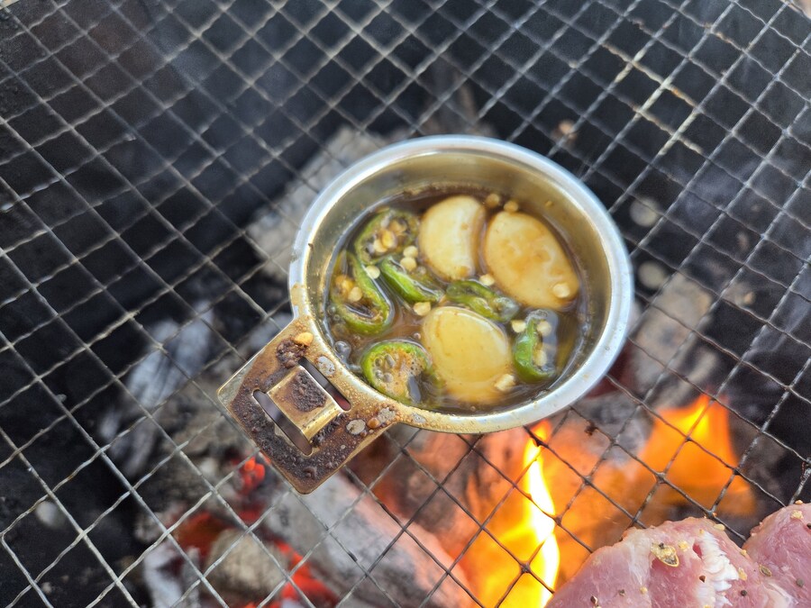 스압)캠핑장에서 도래창을 굽지 마시오_15.jpg