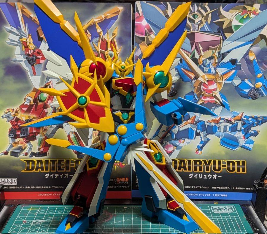[굿 스마일] MODEROID 다이류오 & 퍼펙트 다이테이오 가조립 사진_5.jpg