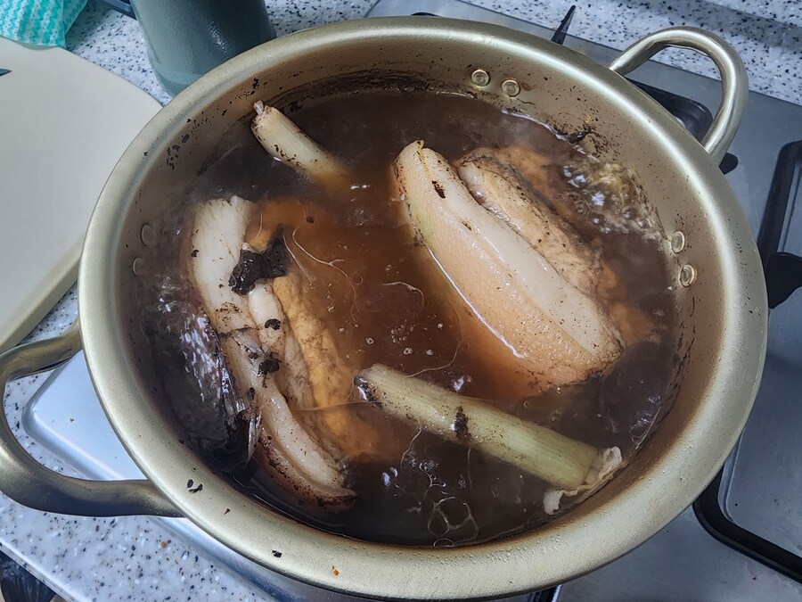 5000원 수육과 자취러 밥상 그리고 개_3.jpg