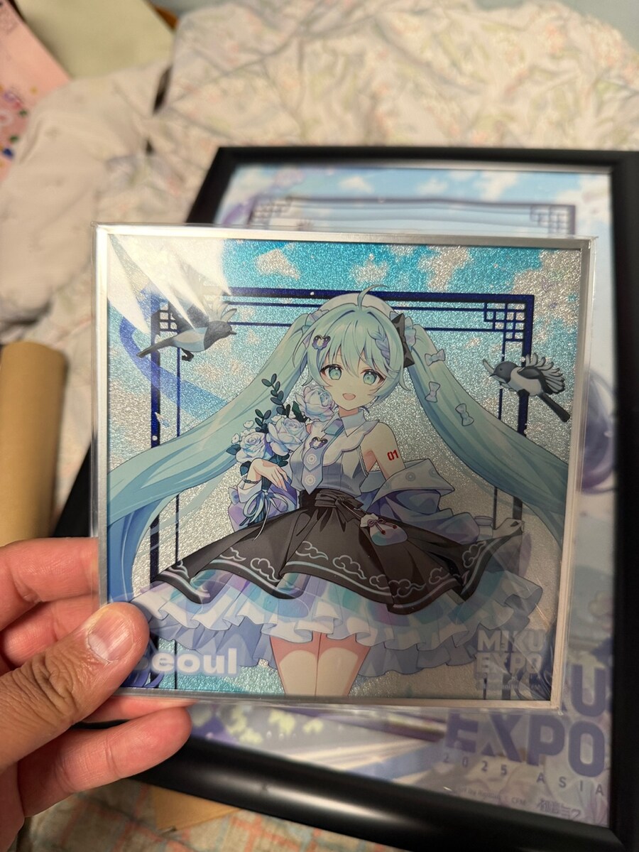 미쿠 엑스포 굿즈 도착_4.jpg