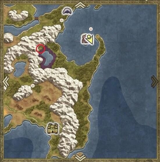 드퀘2 리메이크 - 배를 얻은 직후에 줍줍하면 좋은 템들 & 구멍파기 포인트_25.jpg