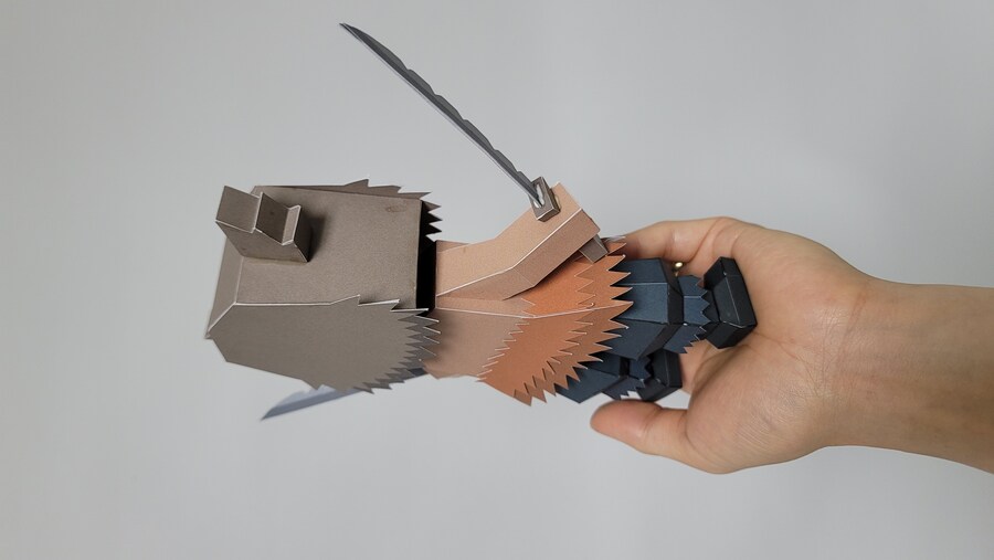 귀멸의 칼날 하시비라 이노스케 종이모형 papercraft_2.jpg