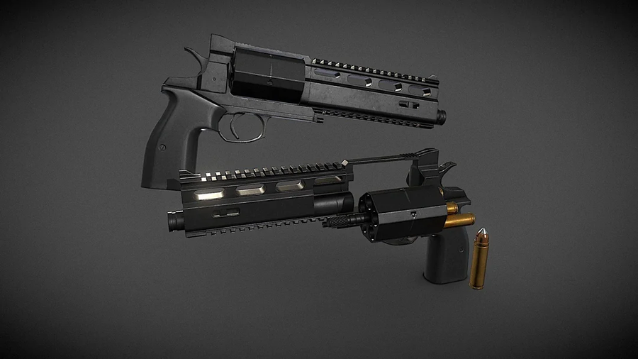 로드 투 레퀴엠 트레일러에 반지, 프랑켄슈타인, 그레이스의 매그넘 영감이된 총기_9.webp