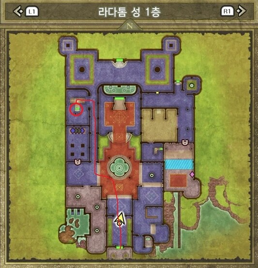 드퀘2 리메이크 - 마법의 열쇠 얻고 줍줍 아이템 & 외톨이 메탈 & 전투의 드럼_52.jpg