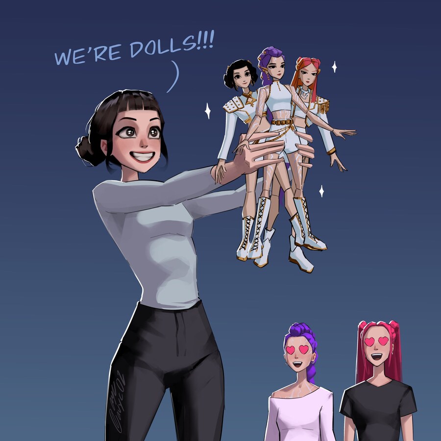 케데헌) 우리 바비 인형이 나왔대!_1.jpg