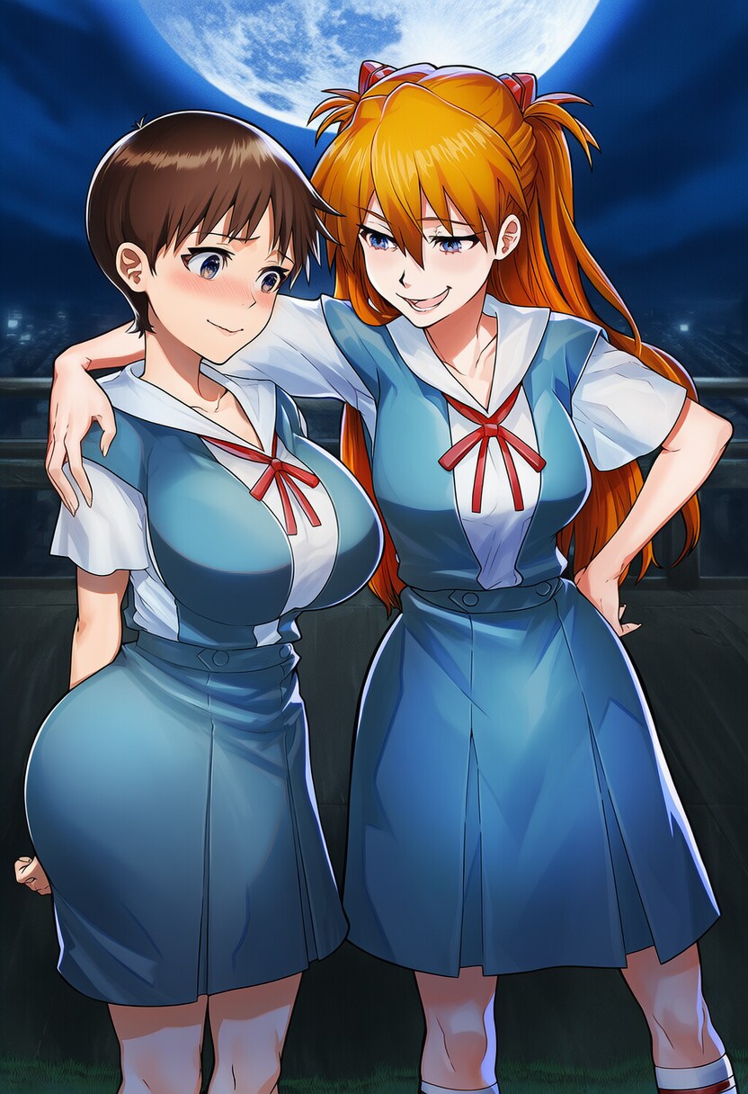 AI) TS당한 신지에게 치근덕 거리는 에반게리온의 아스카_1.png