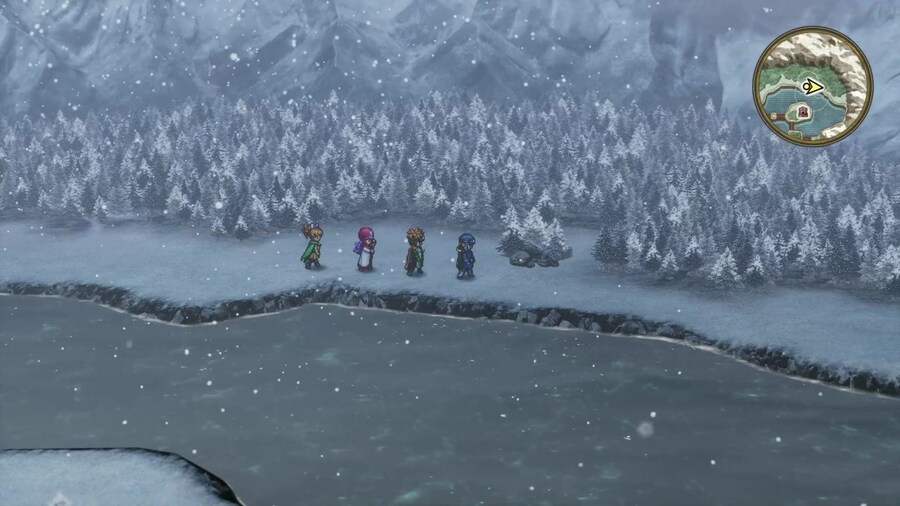 드퀘2 리메이크 - 최후의 열쇠로 상자템 회수 & 메아리 모자 & 로토의 검_3.jpg