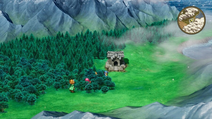 드퀘2 리메이크 - 최후의 열쇠로 상자템 회수 & 메아리 모자 & 로토의 검_8.jpg