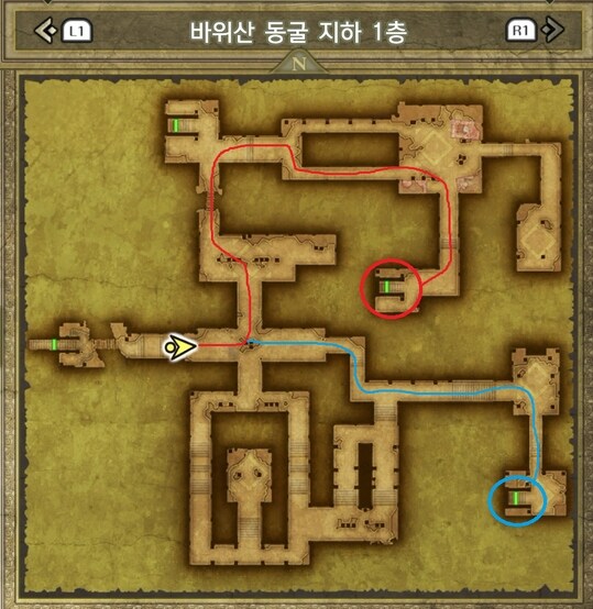 드퀘2 리메이크 - 최후의 열쇠로 상자템 회수 & 메아리 모자 & 로토의 검_35.jpg