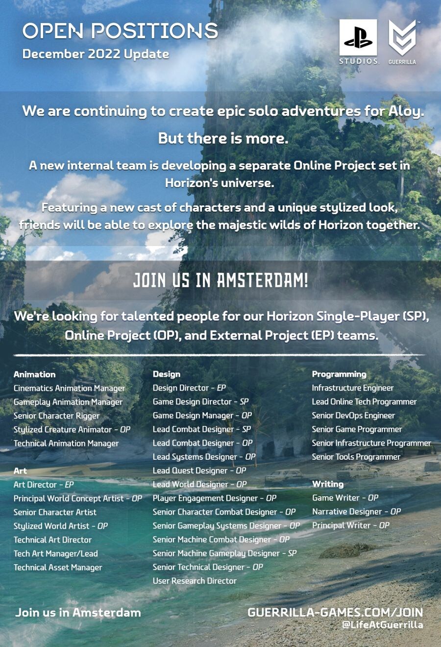 제이슨 슈라이어 : 호라이즌 MMO와 호라이즌 온라인 게임은 별개의 작품_2.jpg