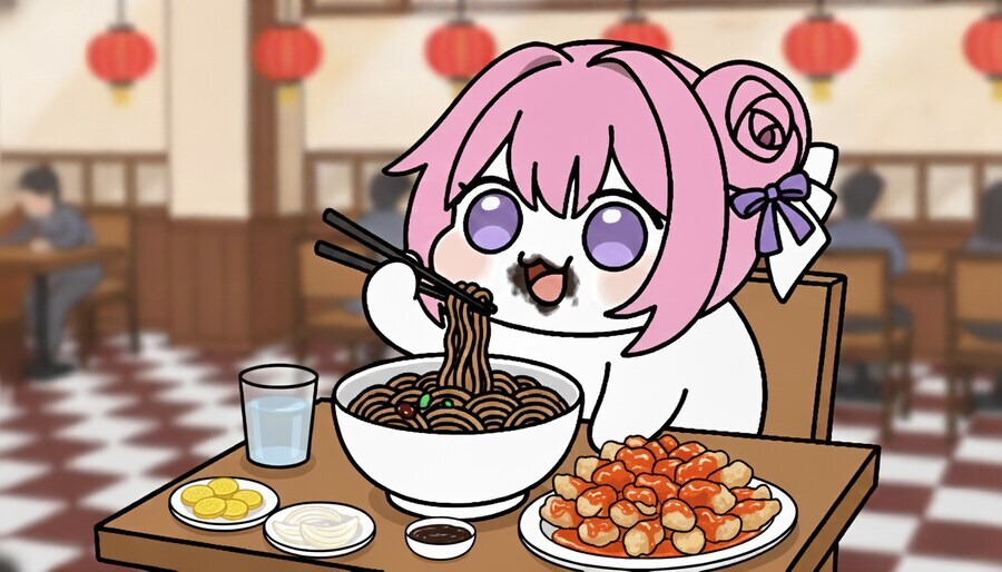 부먹하는 도로롱_1.jpg