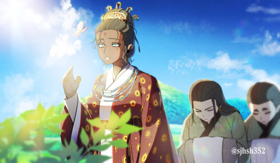 (한복) (스압) 이때까지 그려본 한국사 속 인물들_4.jpg