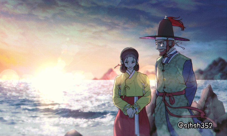 (한복) (스압) 이때까지 그려본 한국사 속 인물들_12.jpg