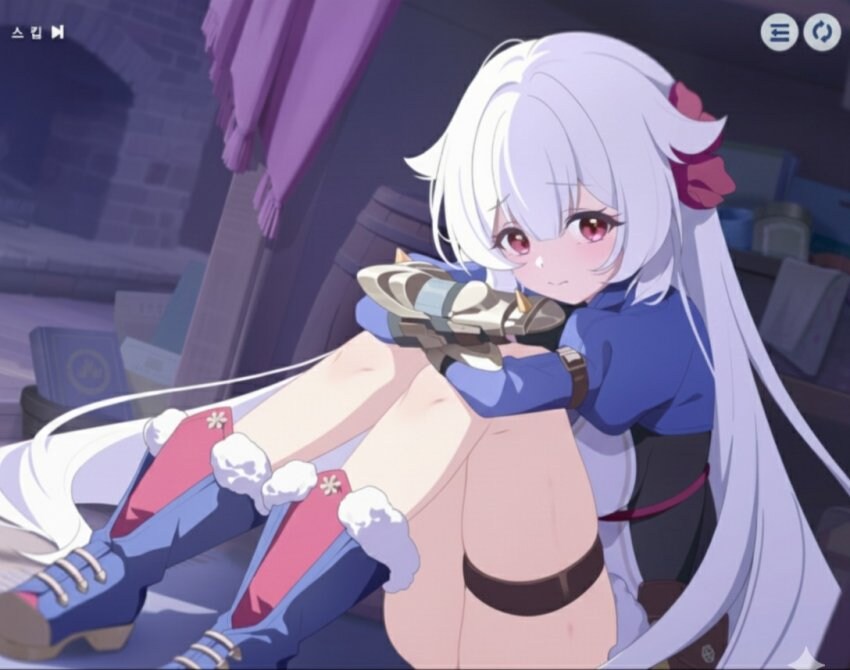 스텔라소라) 후유카 맨다리랑 오줌색 양말 비교_2.png