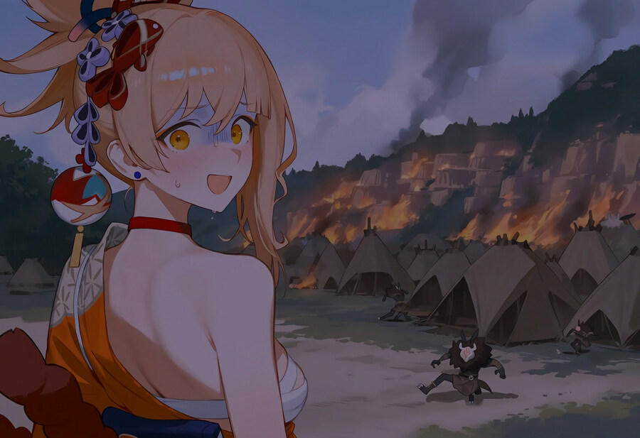 [원신] 신품 폭죽을 터트리는 요이미야_5.jpg