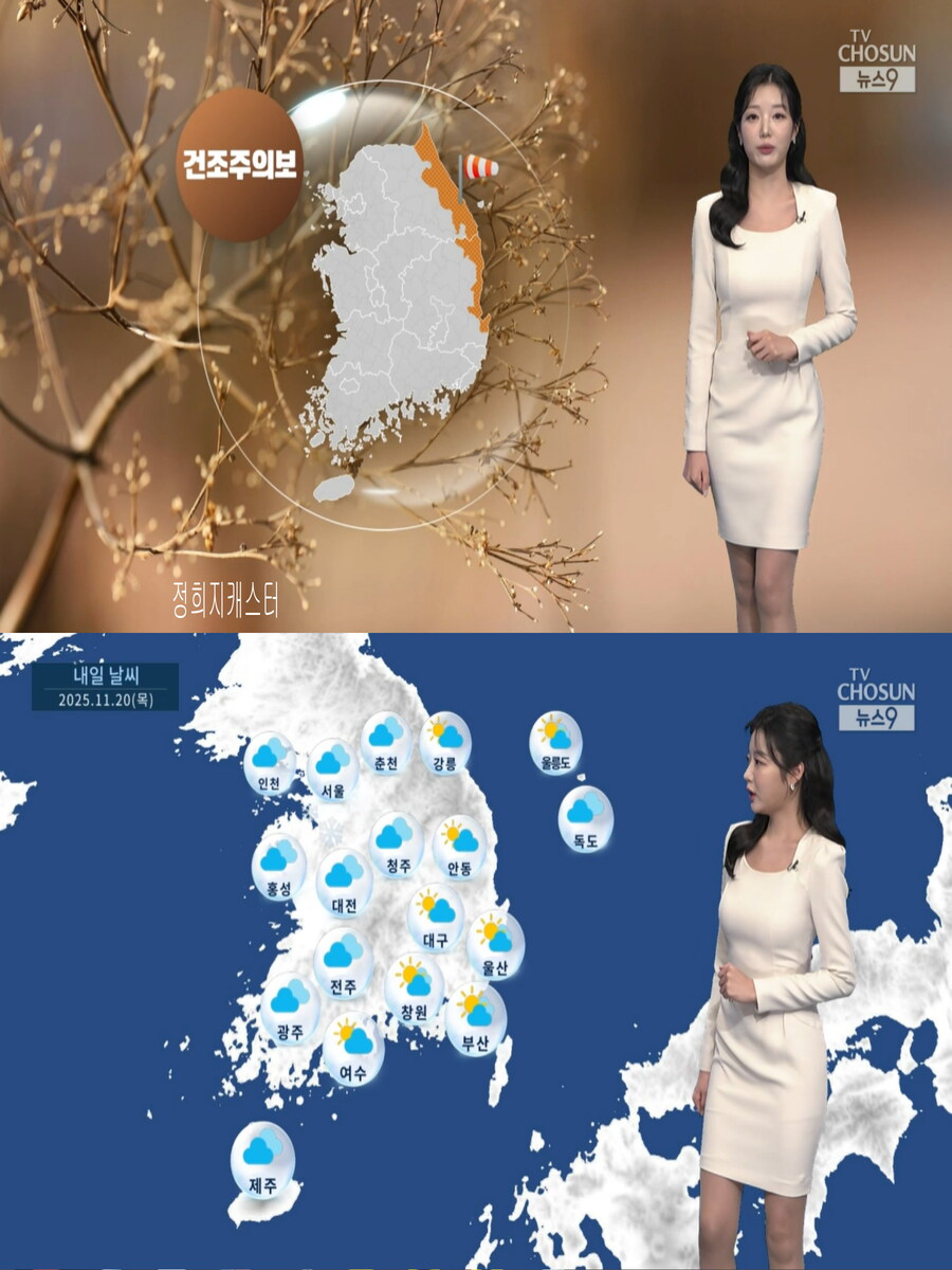 내일, 큰 일교차 유의(호남 곳곳 눈발, 대기건조 및 강풍)_31.jpg