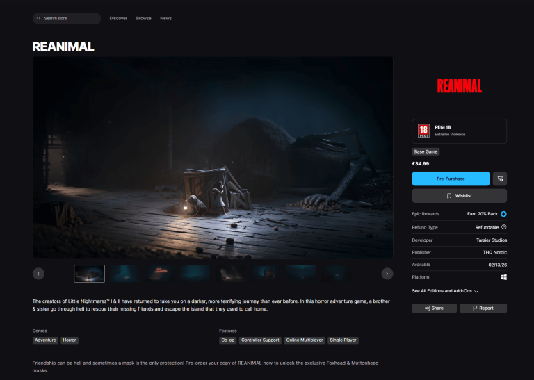 Xbox 파트너 쇼케이스 앞두고 "리애니멀" 출시일 유출_3.webp