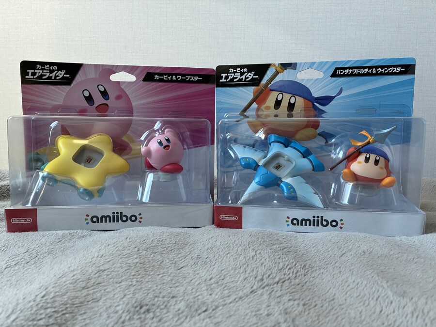 커비의 에어 라이더 신규 아미보 2종 실물샷 및 소감_1.jpg