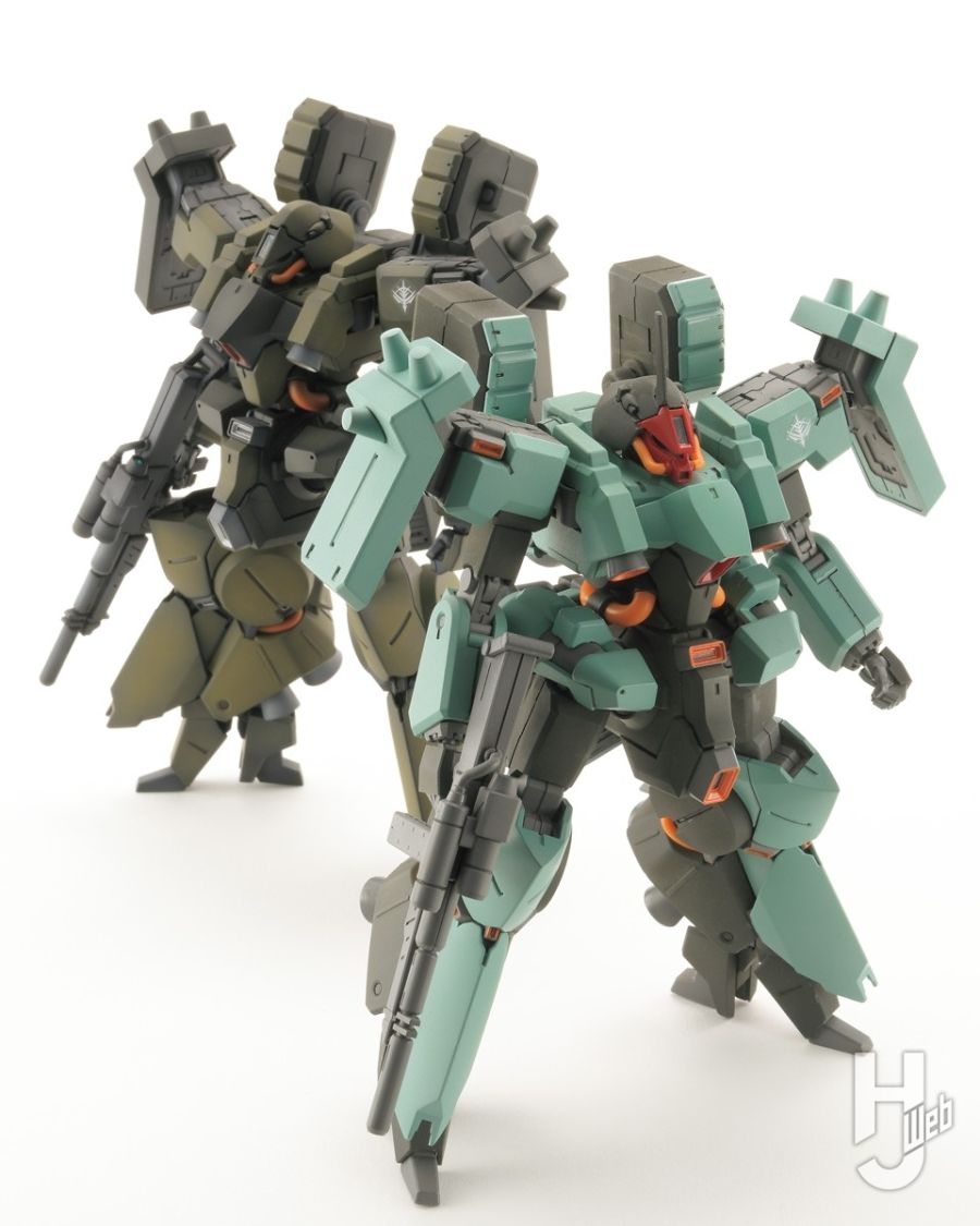 HGUC 1/144 리벤 볼프 A.O.Z 리부트판 HJ 게재 울프대 컬러 작례_1.jpg