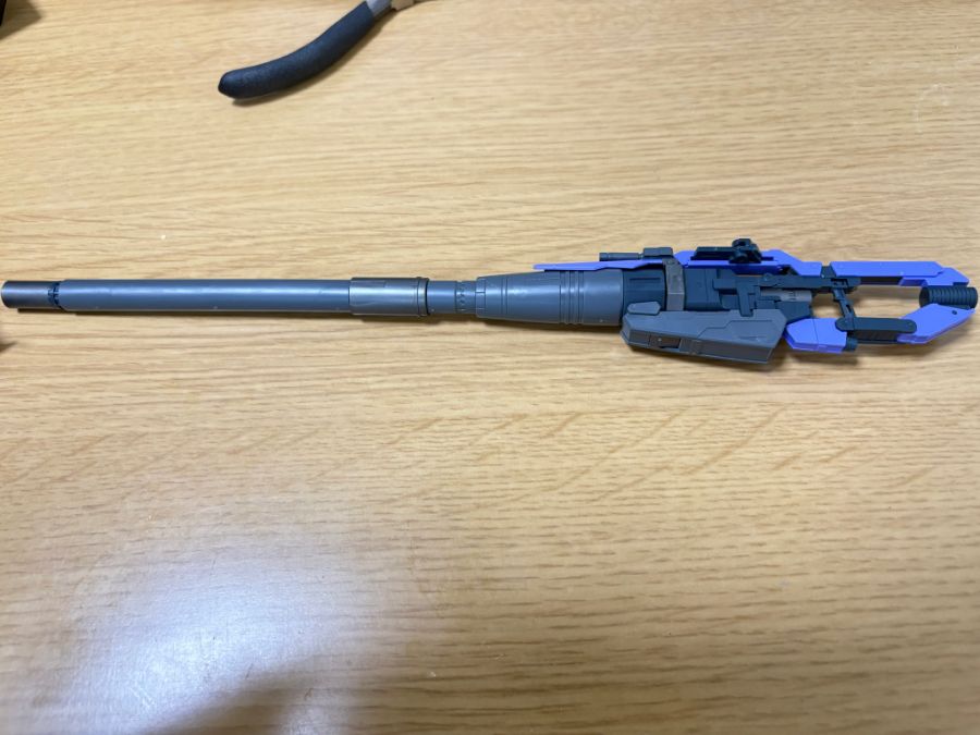 RG 하이뉴 전용 하이퍼 메가 바주카 런처 세트 런너 태그 & 본체 가조립 사진_2.jpg