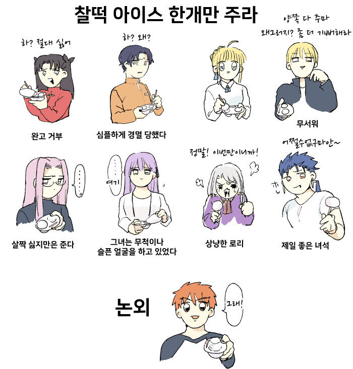 페이트)???: 찰떡아이스 하나만_1.jpg