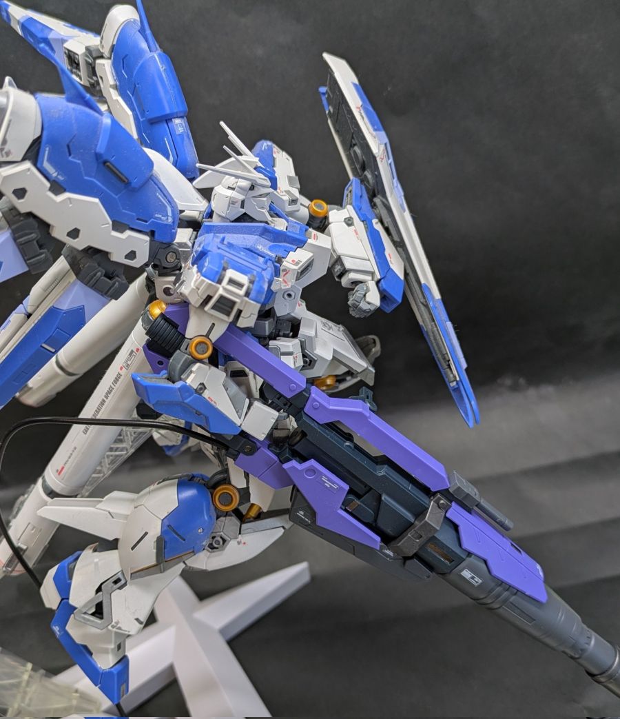 RG 하이뉴 전용 하이퍼 메가 바주카 런처 & 디스플레이 세트 가조립 사진_7.jpg