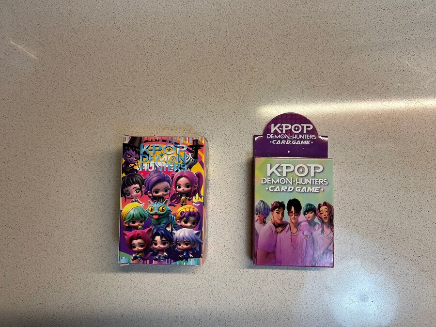 케데헌) 칠레 여행중에 선물받은 케데헌 카드게임 & 블라인드 박스_3.jpg