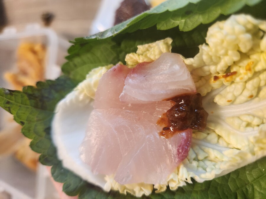 오늘 방어 한상 잘랐습니다._5.jpg