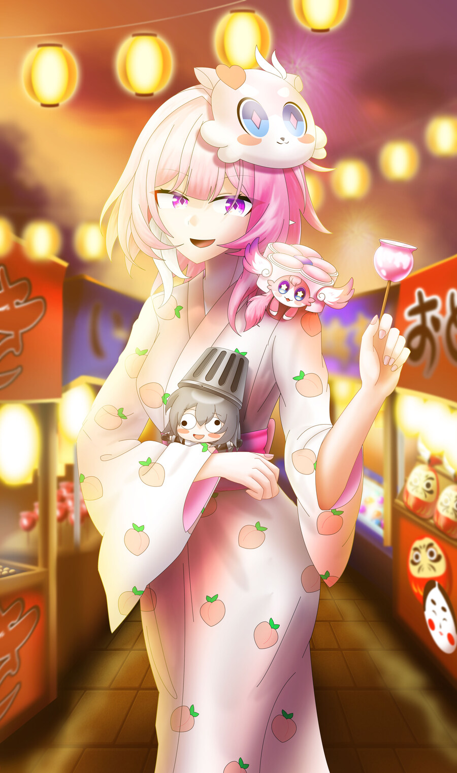 스타레일) 축제를 즐기는 키레네_1.jpg