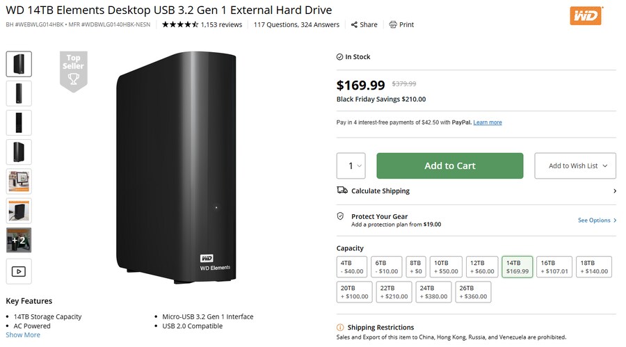 [WD외] WD14TB(169.99$,직배✖) SG28TB(289.99$,직배✖)_1.png