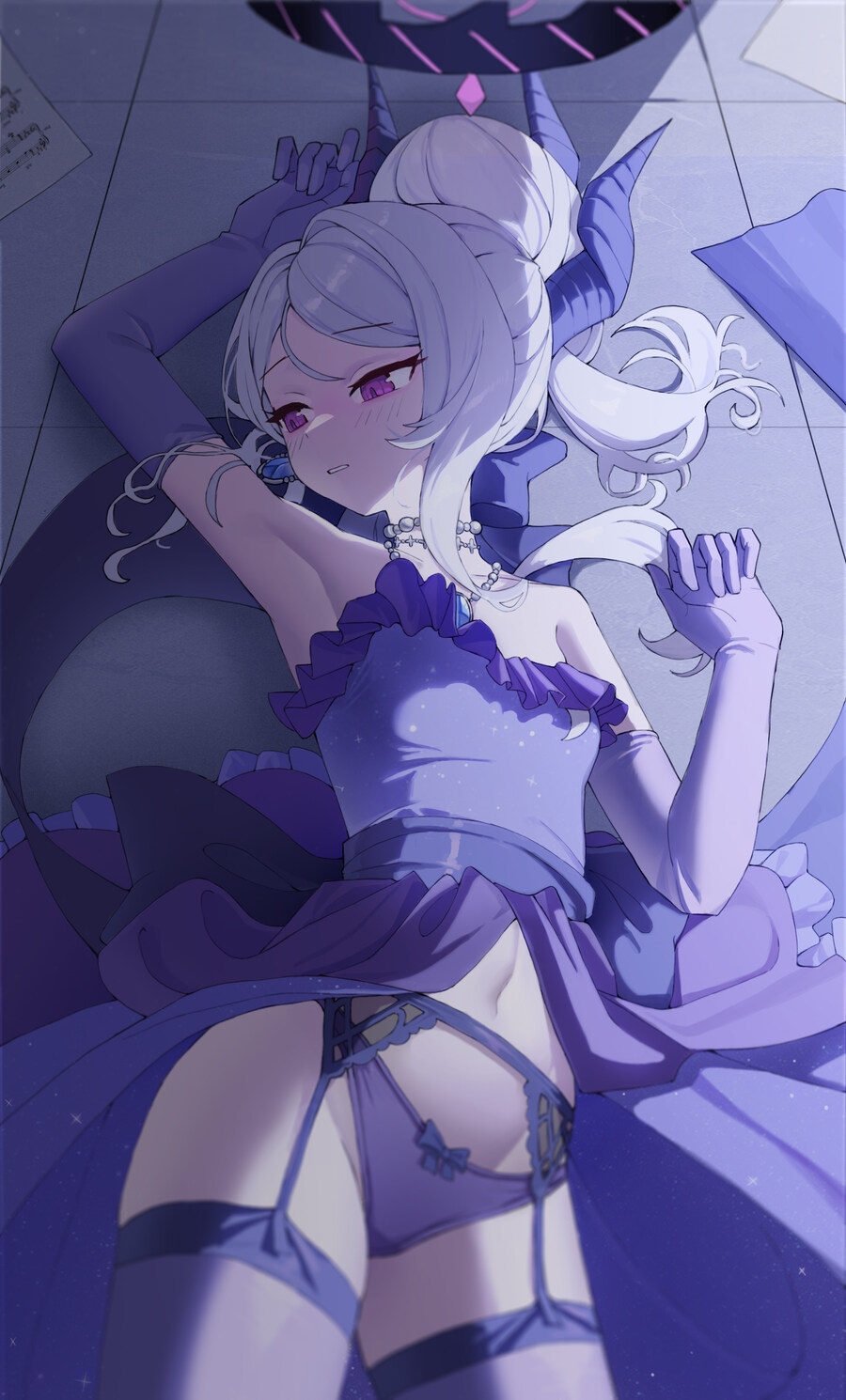 블루아카) 학생들 짤이 귀여우면 자러감!_10.jpg