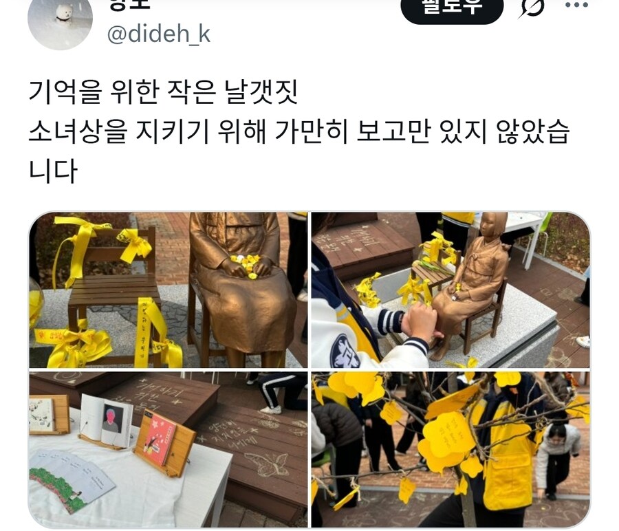 춘천여고 앞에서 위안부 소녀상 철거 집회 근황_3.jpg