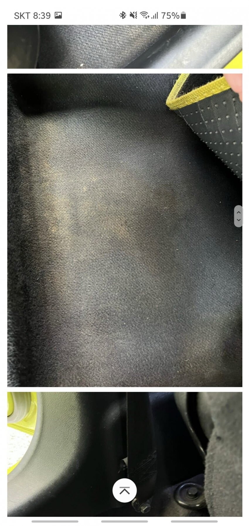 ㅅㅂ 중고차 샀는데 이거 사고차같음 ㄷㄷㄷ 귀신나오면 어캄 ㄷㄷㄷ_2.jpg