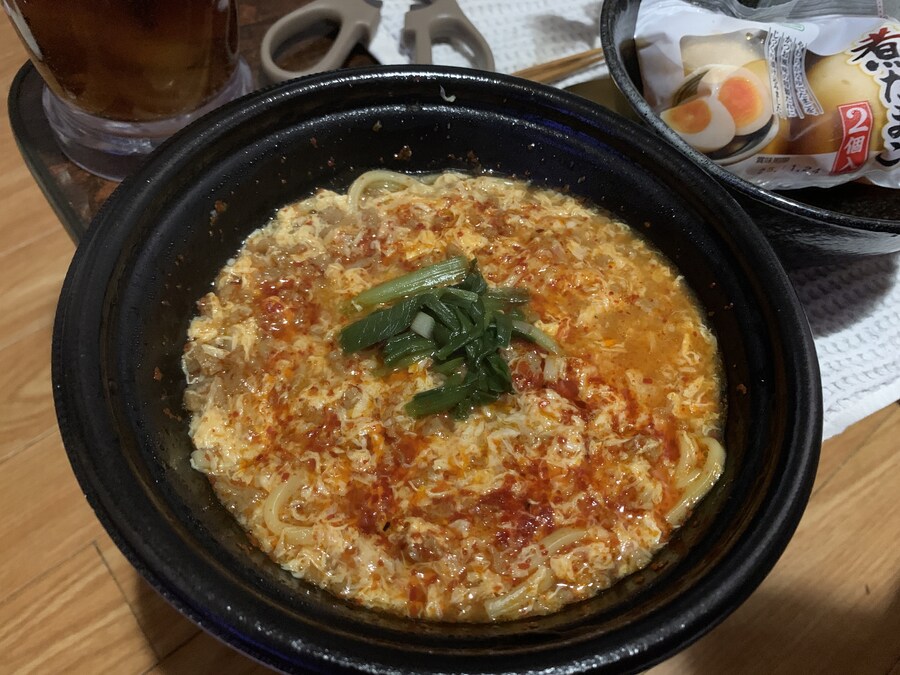미야자키 카라멘, 맛달걀_2.jpg