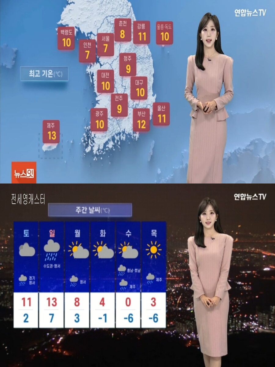 내일, 서울 아침 영하 1도(강원 산간 대설특보, 미세먼지 좋음)_3.jpg