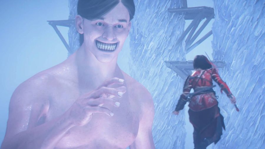 어쌔신크리드 섀도우스, 진격의 거인 콜라보 혹평...밋밋하고 저렴한 거인 연출_1.jpg