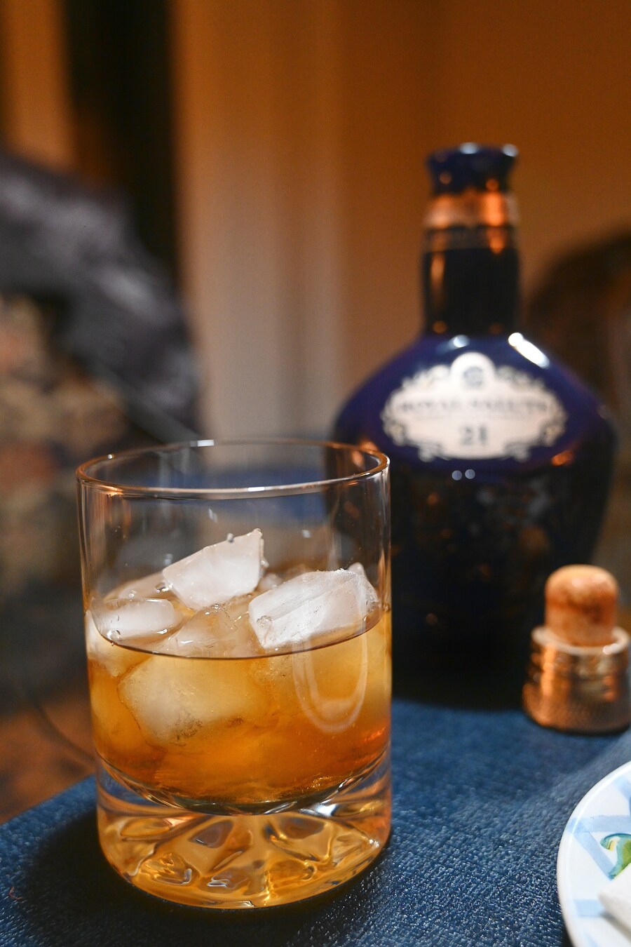 초저녁에 대충 먹는 녹두전과 로얄 살루트 21년;ㅎ_8.jpg