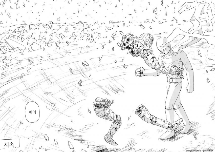 원펀맨) 오리지날 최신화 보면 연출이랑 그림 진짜 엄청 늘어난게 보임_2.jpg