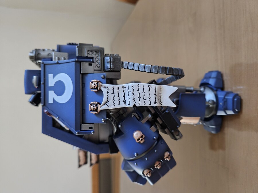 장난감) 조이토이 워해머40k 울트라마린 베너러블 드레드노트 왔다_4.jpg