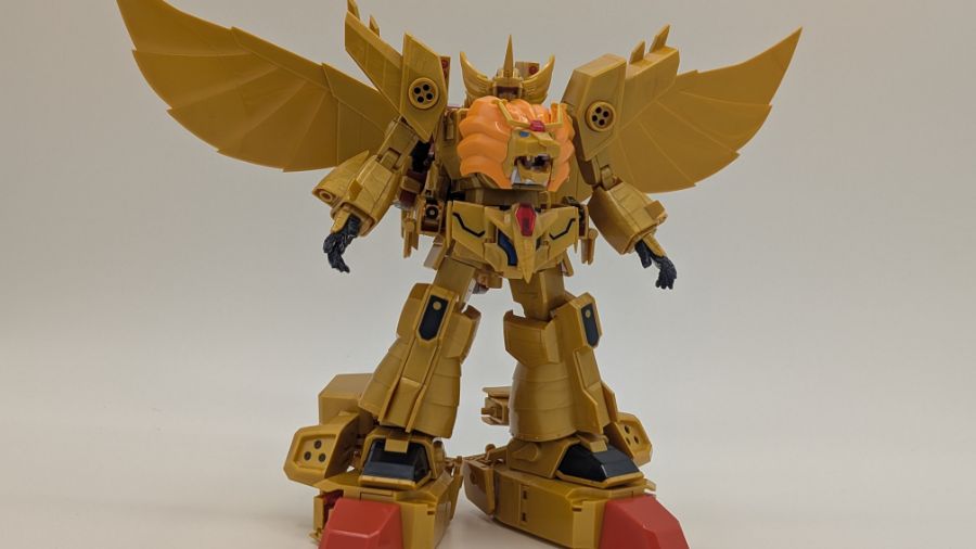 SMP 레온 카이저 & 그레이트 골드란 변형 / 합체 영상 + 가조립 사진_9.jpg