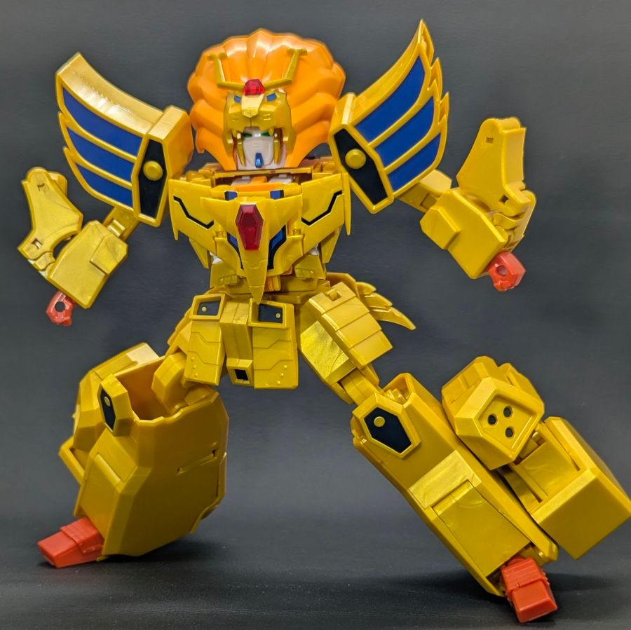 SMP 레온 카이저 & 그레이트 골드란 변형 / 합체 영상 + 가조립 사진_17.jpg