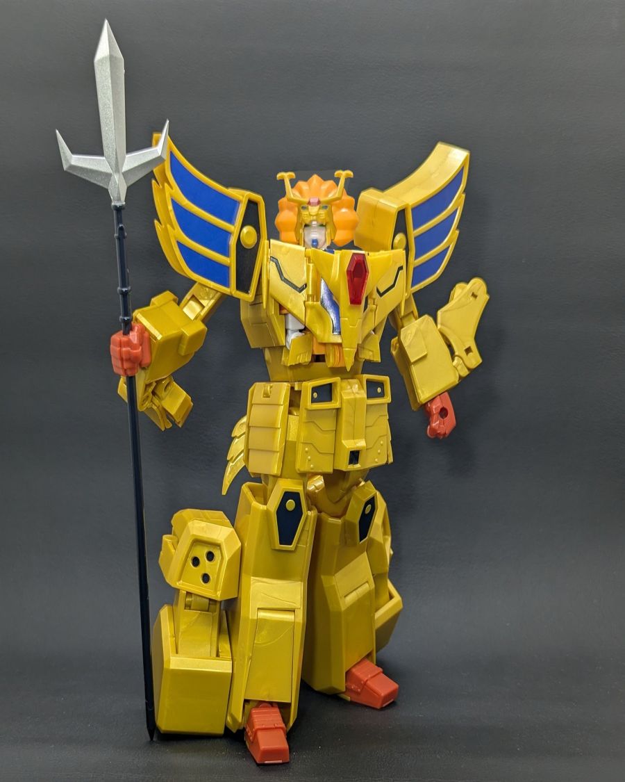 SMP 레온 카이저 & 그레이트 골드란 변형 / 합체 영상 + 가조립 사진_28.jpg