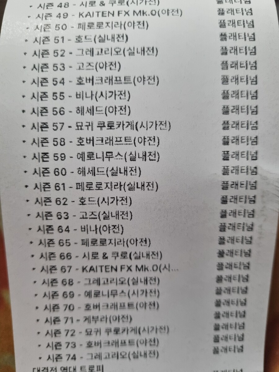 조금 늦었지만 어제 블리전 다녀오고 영수증 내역 한번 올려봅니다._5.png