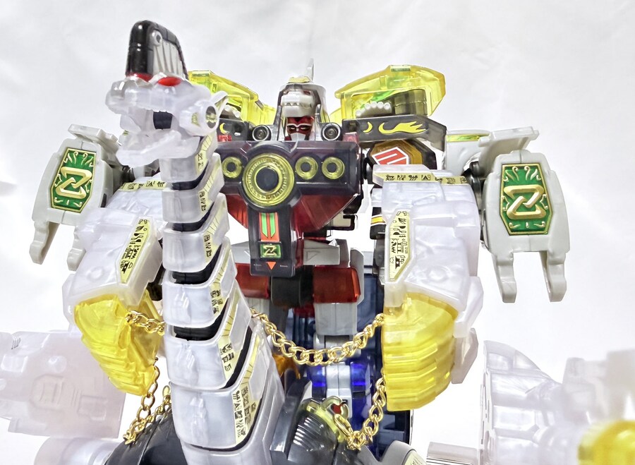 [반다이식완] SMP 공룡전대 쥬렌쟈(쥬레인저) 킹 브라키온 클리어 조립 이미지_9.jpg