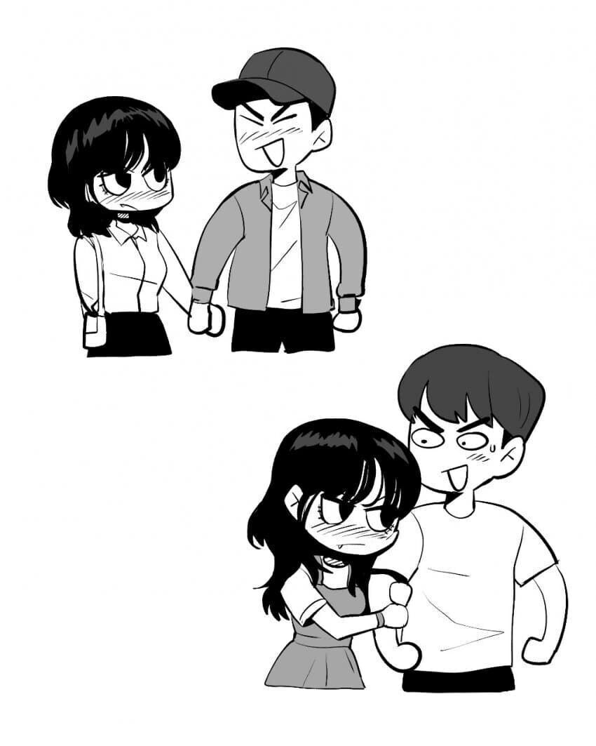 톰보이에게 끝없니 대쉬하고 고백한 결과_4.jpg