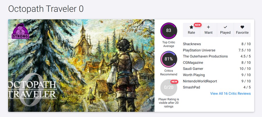 PS5 옥토패스 트래블러 0 메타크리틱 및 오픈크리틱 등재_2.png