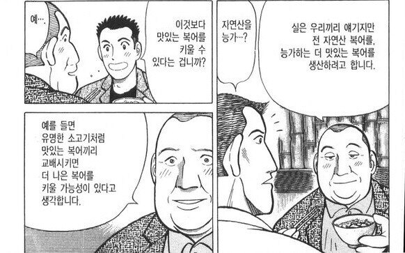 양식 생선이 자연산보다 맛있을 수가 있다고 하는 일본 만화.manhwa_21.jpg